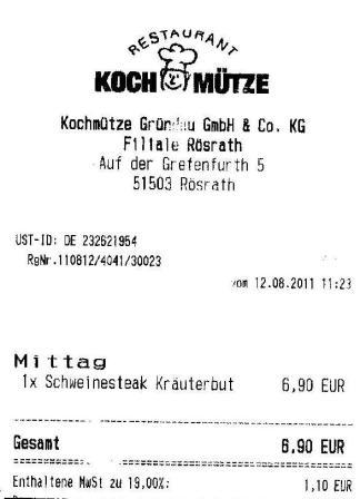 mshb Hffner Kochmtze Restaurant